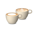 Barista Cappuccino cups Large
