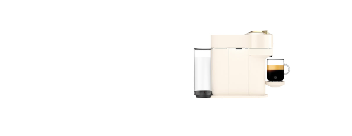 Vertuo Next Full White & Gold Bundle